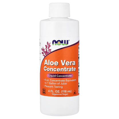 Aloe Vera Concentrate, Liquid Concentrate, 4 Fl Oz