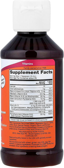 NOW Foods Supplements, Ultra B-12, Liquid, 800 mcg