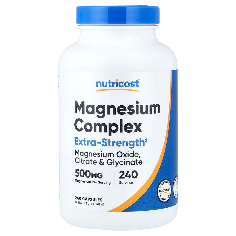 Nutricost Magnesium Complex 500mg, 240 Capsules