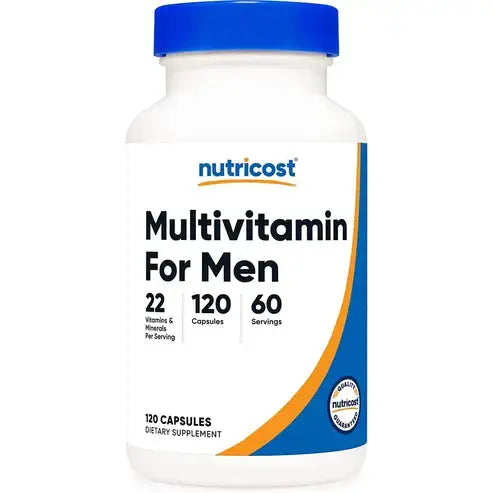 Nutricost Multivitamin for Men 120 Capsules - Vitamins and Minerals for The Healthy Man
