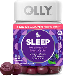 OLLY Restful Sleep Gummy Supplement with Melatonin & L-Theanine
