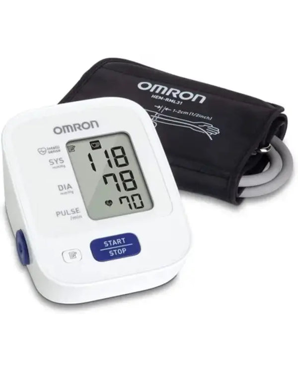 OMRON Blood Pressure Monitor, Upper Arm Cuff, Digital Blood Pressure Machine, Stores Up To 14 Readings
