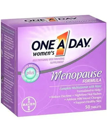 ONE A DAY Menopause Multivitamin with Vitamin A, Vitamin C, Vitamin D, Vitamin E and Zinc for Immune Health Support
