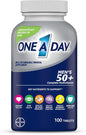 One A Day Men's 50+ Multivitamins, Vitamin A, Vitamin C, Vitamin D, Vitamin E & Zinc for Immune Health Support, Calcium 100 Tablet
