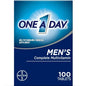 One A Day Men’s Multivitamin, Supplement with Vitamin A, C, D, E and Zinc for Immune Health Support, B12, Calcium & more, 100 count
