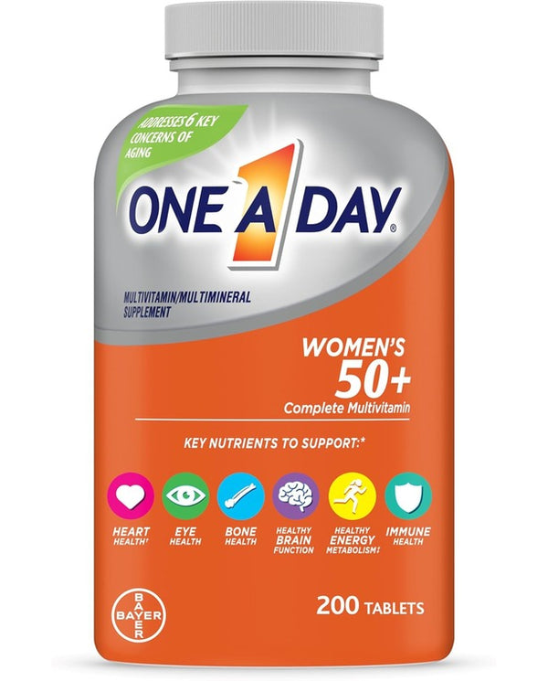 One A Day Women’s 50+ Multivitamin, 200 Count
