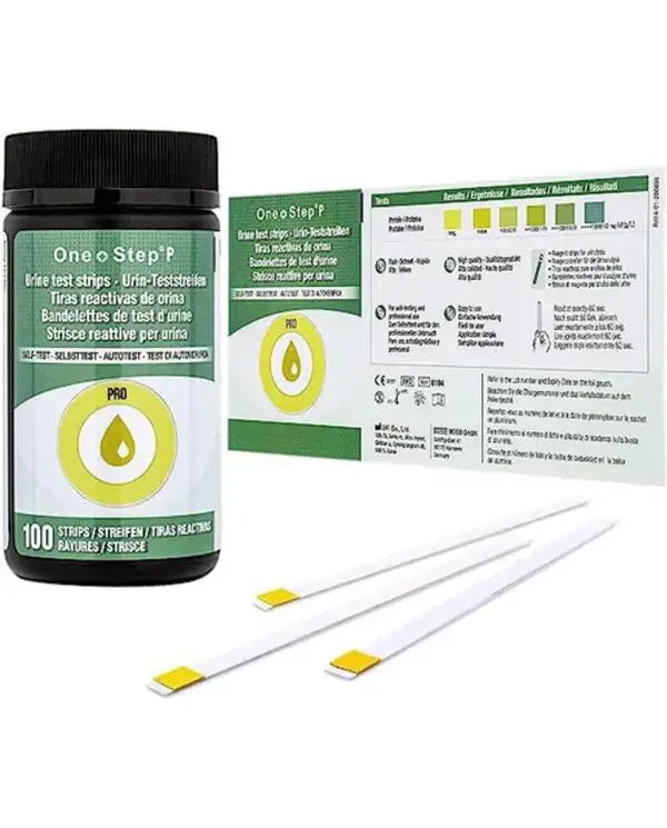 One Step Protein Urine Testing Kit 100 Test Strips
