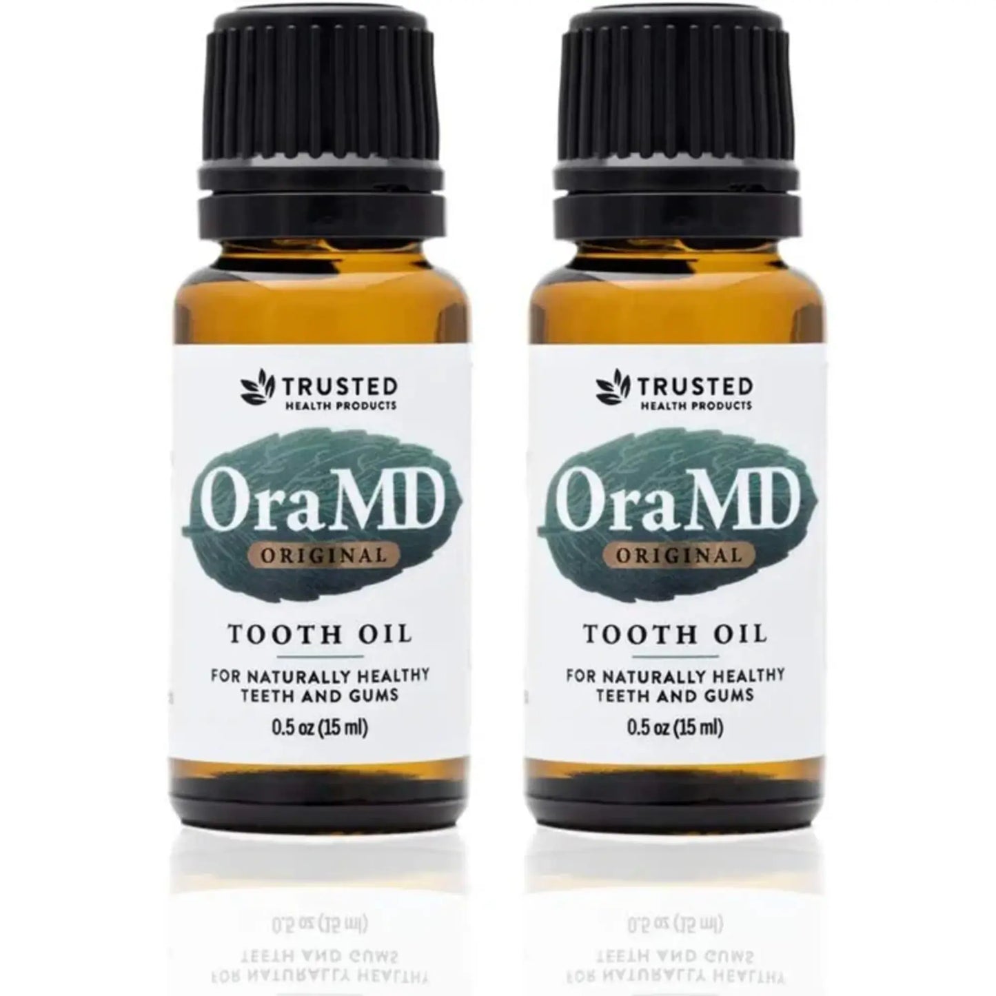 OraMD Original Tooth Oil (2)-Natural Solution for Healthy Teeth & Healthy Gums
