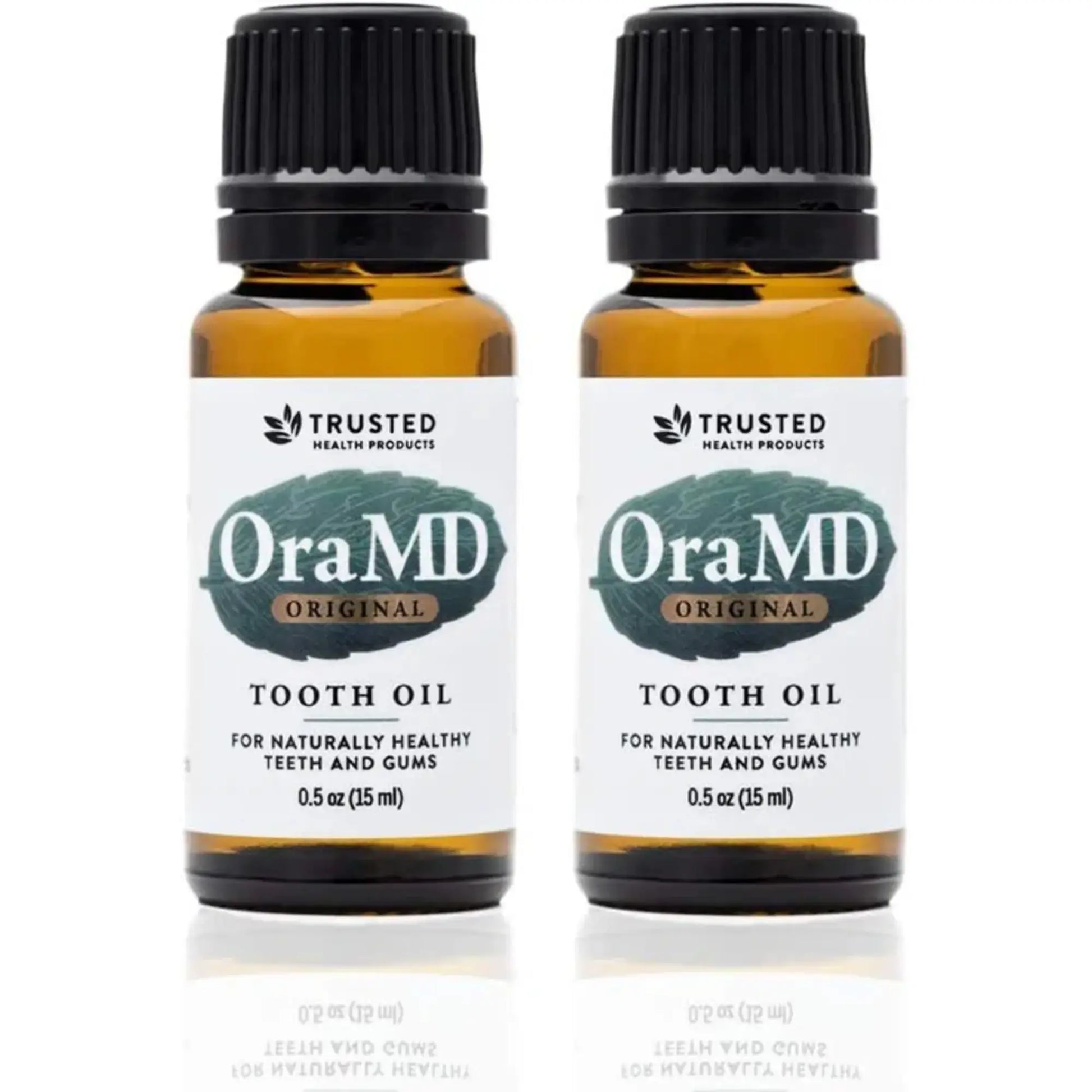 OraMD Original Tooth Oil (2)-Natural Solution for Healthy Teeth & Healthy Gums

