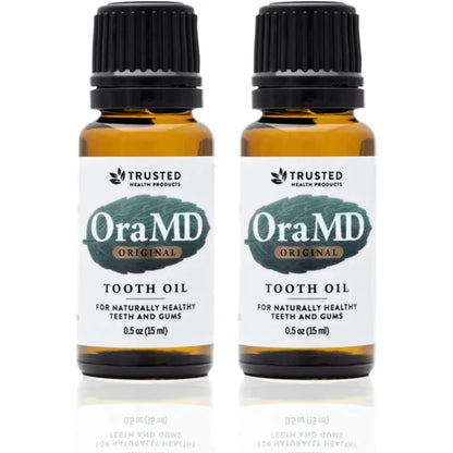 OraMD Original Tooth Oil (2)-Natural Solution for Healthy Teeth & Healthy Gums
