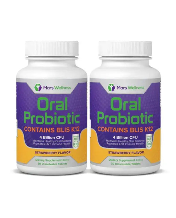 Oral Probiotic, Oral Health, BLIS K12 Dissolvable Oral Tablets NO NATURAL SUGAR
