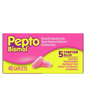 Pepto Bismol Chewables, Upset Stomach Relief, Bismuth Subsalicylate, Multi-Symptom Relief of Gas, 40 Chewable Tablets
