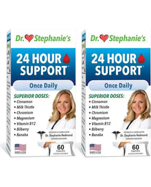 Pharmaganics Dr. Stephanie's 24 Hour - Once Daily Supplement - 60 capsules Pharmaganics Dr. Stephanie's