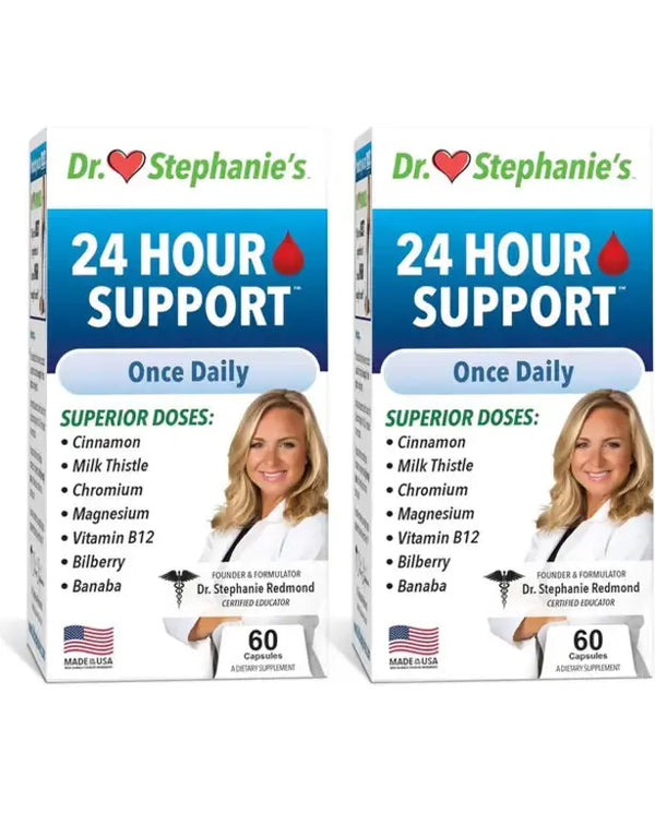 Pharmaganics Dr. Stephanie's 24 Hour - Once Daily Supplement - 60 capsules Pharmaganics Dr. Stephanie's