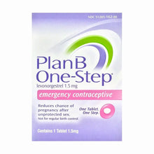 Plan B One-Step Emergency Contraceptive, 1.5 Mg (1 Tablet)

