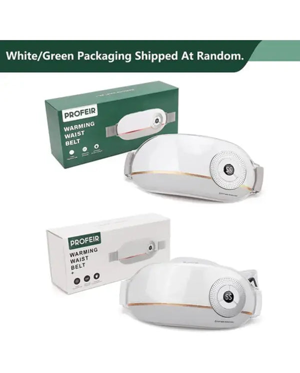 Portable Cordless Heating Pad, Profeir Heating Pads for Cramps Menstrual Heating Pad, Fast Heating Pad for Back Pain Relief, Wireless Heating Pads with Massage 3 Modes Period Heating for Women Girls
