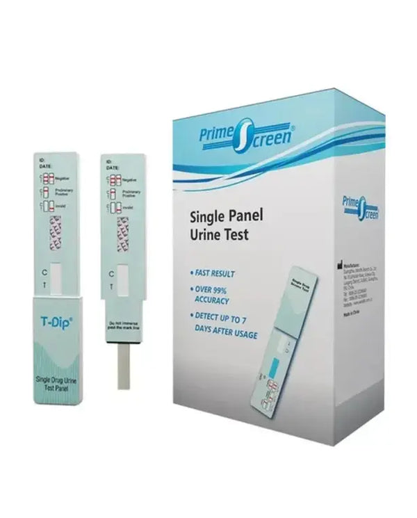 Prime Screen - [10 Pack] - Fetanyl Urine Drug Test Kit with 20 ng/mL cut-off level- Medically Approved Urine Drug Screening Test - Detecting Any Form of Fetanyl Test - WFTY-114
