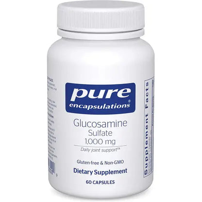 Pure Encapsulations Glucosamine Sulfate 1,000 mg | Supplement for Joint Support and Mobility, Cartilage Health, and Connective Tissue* | 60 Capsules
