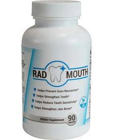 Rad Mouth Prevents Gum Recession, Strengthen Teeth, Teeth Sensitivity, Jaw Bone, Gums, Sensitivity Will be Reduced
