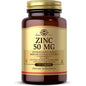 SOLGAR, Zinc for Healthy Skin, Taste & Vision - Immune System & Antioxidant Support - Supports Cell Growth & DNA Formation - Non GMO, Vegan, Gluten Free - 100 Servings
