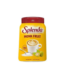 SPLENDA Monk Fruit Zero Calorie Plant Based Granulated Sweetener Jar, 19 oz

