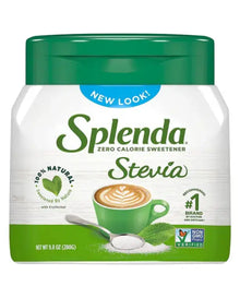 SPLENDA Stevia Zero Calorie Sweetener, Plant Based Sugar Substitute Granulated Powder, 9.8 oz Jar
