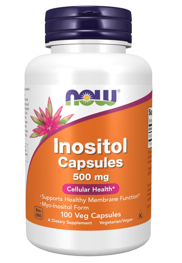 NOW Foods Inositol 500mg, 100 Capsules NOW