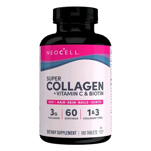 Neocell Super Collagen +Vitamin C & Biotin 180 ct