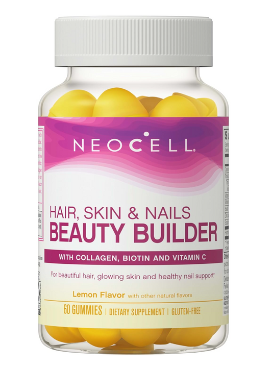 NeoCell Collagen, Vitamin C & Biotin Suppl. Lemon Flavor, 60 Gummies