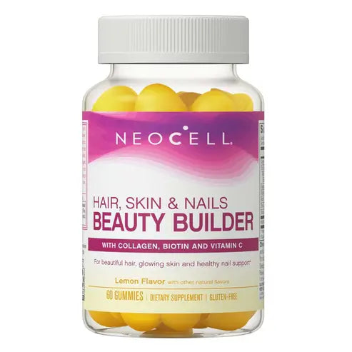 NeoCell Collagen, Vitamin C & Biotin Suppl. Lemon Flavor, 60 Gummies