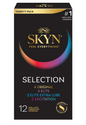 SKYN Selection Non-Latex Condoms - 12 Count; SKYN Original, Excitation, Elite & Elite Extra Lube