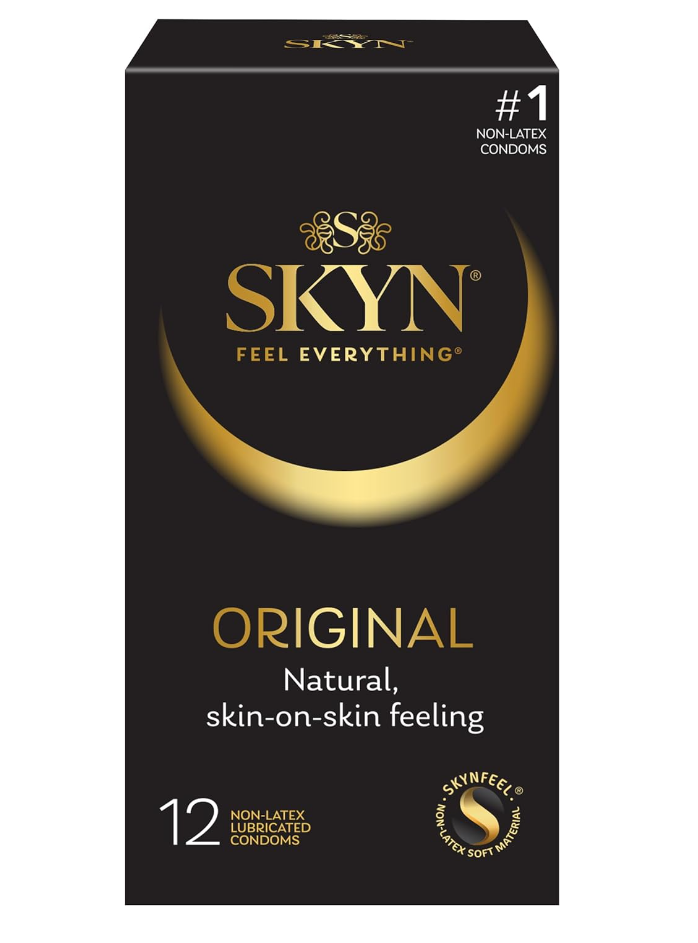 SKYN Non-Latex Lubricated Condoms, 12 Count