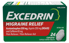 Excedrin Migraine Relief Caplets - 24 Count Excedrin