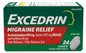 Excedrin Migraine Relief Caplets - 24 Count