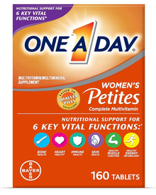 ONE A DAY Women's Petites Multivitamin for Immune Health Support, 160 count One A Day