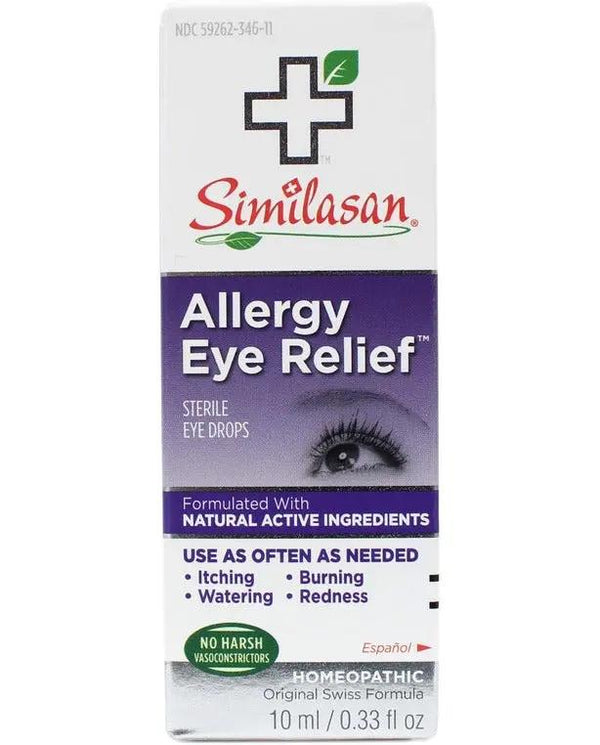 Similasan Eye Drops 0.33 Ounce Bottle, for Temporary Relief from Red Eyes, Itchy Eyes, Burning Eyes, and Watery Eyes
