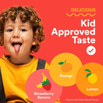 SmartyPants Kids Multivitamin Gummies, Vitamin D & C, Omega 3, Zinc, 100 Ct