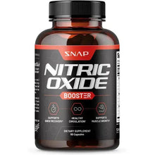 Snap Supplements Nitric Oxide Booster, Nitric Oxide Supplement for Blood Circulation and Blood Flow, 60 Capsules
