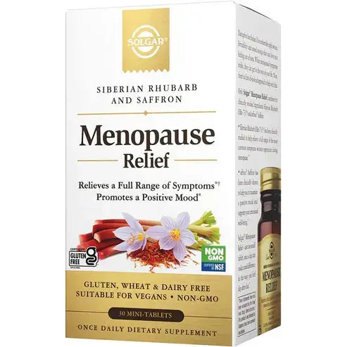 Solgar Menopause Relief - 30 Tablets - Helps Relieve Hot Flashes, Exhaustion, Irritability, Sleep Disturbances & More
