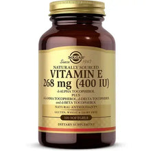 Solgar Vitamin E 268 MG (400 IU) Mixed (d-Alpha Tocopherol & Mixed Tocopherols - Supports Immune System & Skin Nutrition - Natural Antioxidant - Gluten & Dairy Free - 100 Count (Pack of 1)
