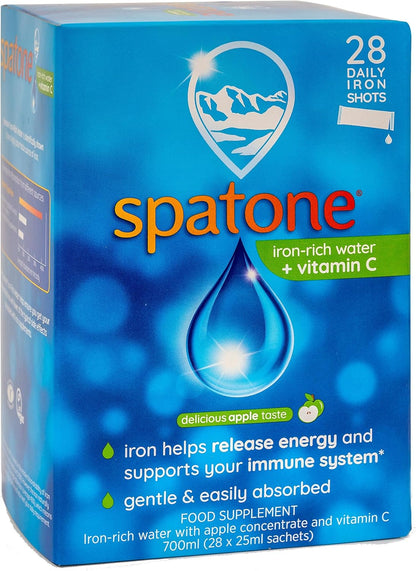 Spatone Natural Iron Supplement + Vitamin C (28 Sachets)
