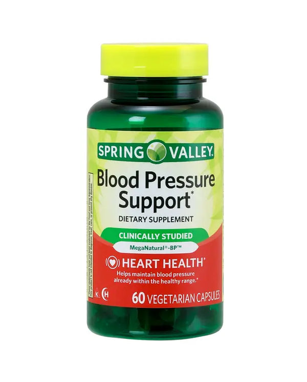 Spring Valley™ Blood Pressure Support* 60 Vegetarian Capsules