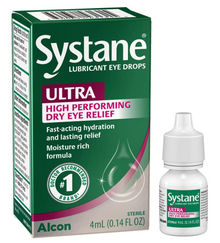 Systane Ultra Lubricant Eye Drops,0.14 Fl Oz
