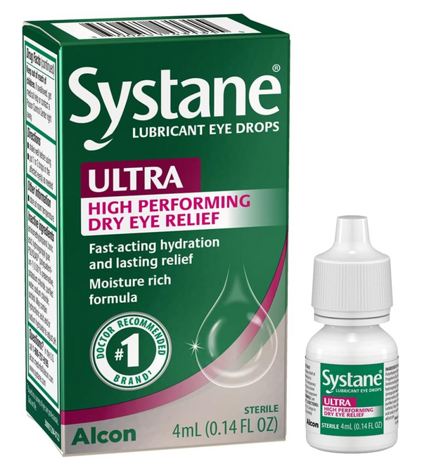 Systane Ultra Lubricant Eye Drops,0.14 Fl Oz
