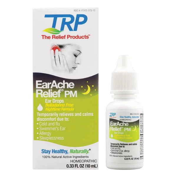 The Relief Products® EarAche Relief® PM Ear Drops, 0.33 oz
