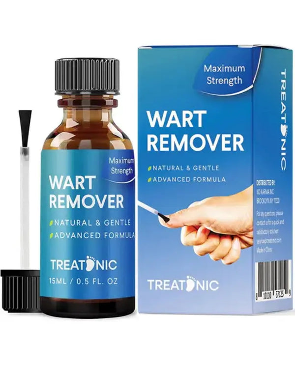 Treatonic Wart Remover, Wart Remover Freeze Off, Wart Removal, Fast Acting Gel Wart Remover, Plantar Wart Remover for Feet, Suitable for All Skin Types
