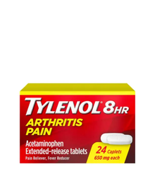 Tylenol 8 Hour Arthritis Pain Tablets with Acetaminophen for Joint Pain, 24 ct
