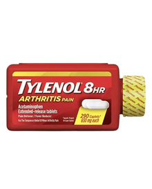 Tylenol Arthritis Pain - Acetaminophen Extended Release Pain Reliver - 290 Caplets 650 mg Each
