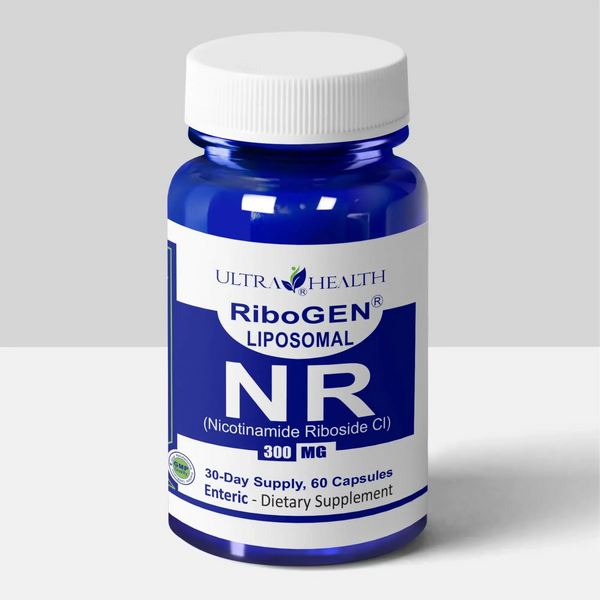 UltraHealth NR (nicotinamide riboside) ENTERIC - High Purity NAD+ Supplement.
