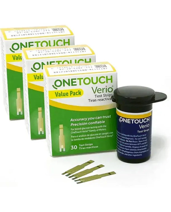 Ultra Test Strips for Diabetes - 30 Count | Diabetic Test Strips for Blood Sugar Monitor | Glucose Test Strips for Blood Glucose Meter | 2 Boxes
